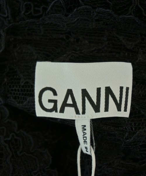 Ganni（ガニー）カジュアルシャツ 黒 サイズ:36(S位) レディース/2200693270096