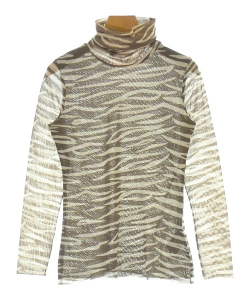 Ganni(ガニー)Tシャツ・カットソー 茶 サイズ:36(S位)/2200693352013