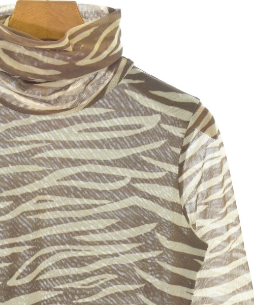 Ganni（ガニー）Tシャツ・カットソー 茶 サイズ:36(S位) レディース/2200693352013