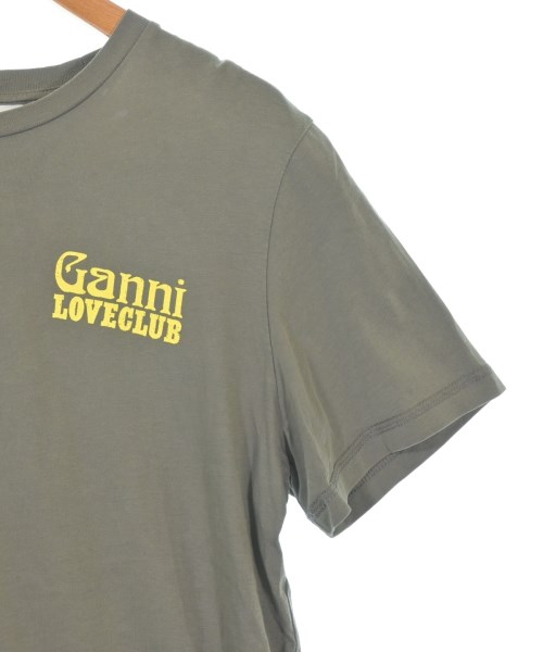 Ganni（ガニー）Tシャツ・カットソー カーキ サイズ:XS レディース/2200693444015