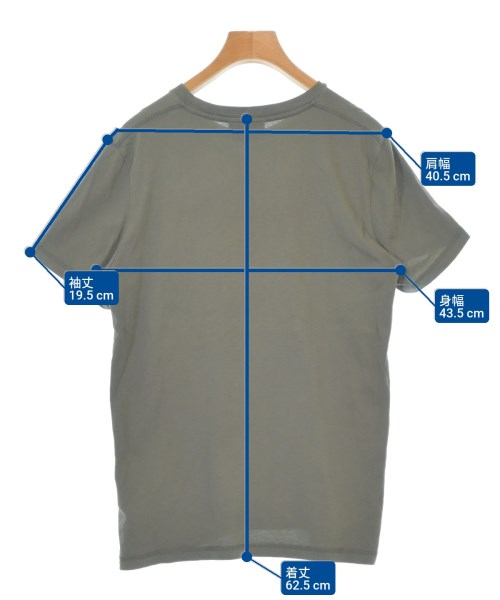 Ganni（ガニー）Tシャツ・カットソー カーキ サイズ:XS レディース/2200693444015