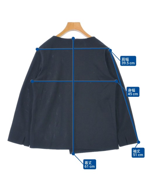 COMME CA（コムサ）ブラウス 紺 サイズ:11(L位) レディース/2200627828034