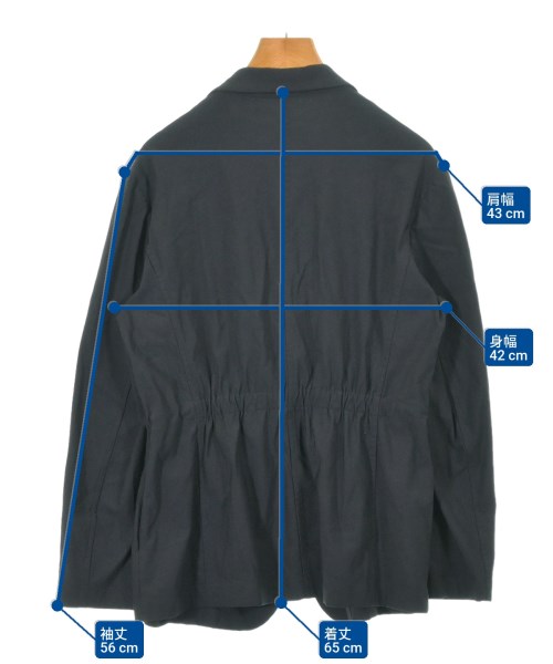 COMME CA（コムサ）テーラードジャケット 黒 サイズ:9(M位) レディース/2200633396053