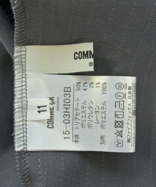 COMME CA（コムサ）カジュアルシャツ グレー サイズ:11(L位) レディース/2200607741018
