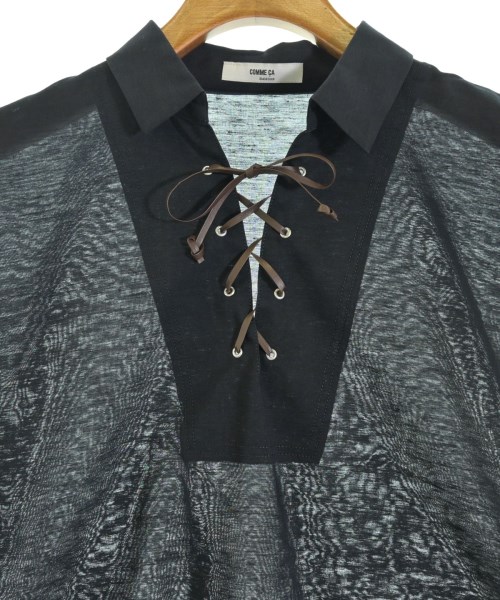 COMME CA（コムサ）ブラウス 黒 サイズ:9(M位) レディース/2200675910118