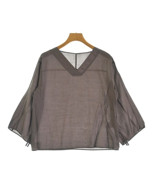 COMME CA(コムサ)ブラウス 茶 サイズ:9(M位)/2200675910125