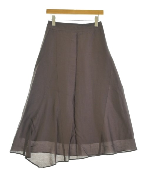 COMME CA(コムサ)ロング・マキシ丈スカート 茶 サイズ:9(M位)/2200675910132