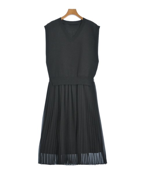 COMME CA(コムサ)ワンピース 黒 サイズ:9(M位)/2200652438215