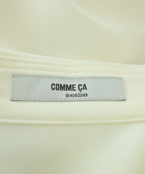 COMME CA（コムサ）カジュアルシャツ 白 サイズ:9(M位) レディース/2200660610030