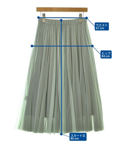 COMME CA（コムサ）ロング・マキシ丈スカート カーキ サイズ:7(S位) レディース/2200658715068