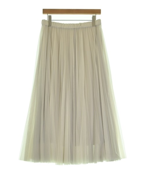 COMME CA(コムサ)ロング・マキシ丈スカート 白 サイズ:13(XL位)/2200653416038