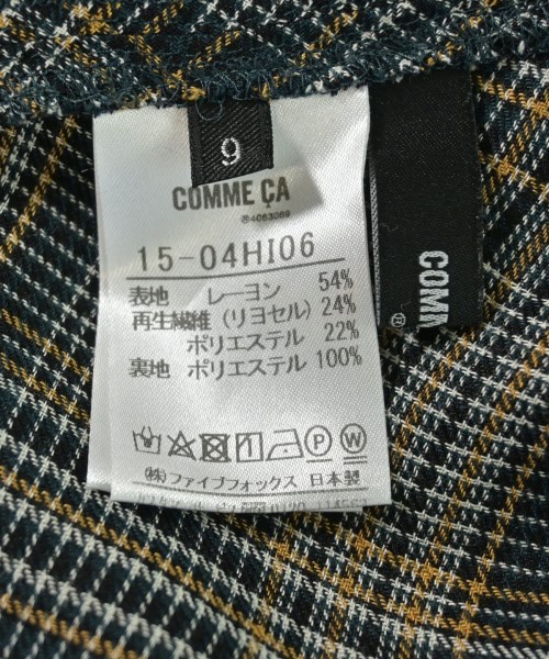 COMME CA（コムサ）ブラウス 緑 サイズ:9(M位) レディース/2200663668311