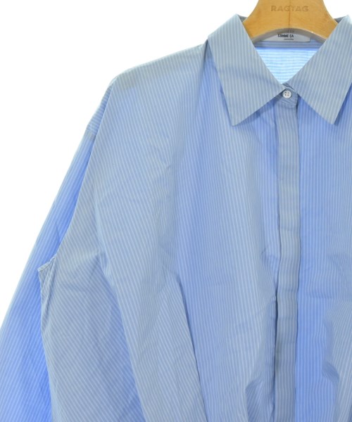 COMME CA（コムサ）カジュアルシャツ 青 サイズ:9(M位) レディース/2200671243050