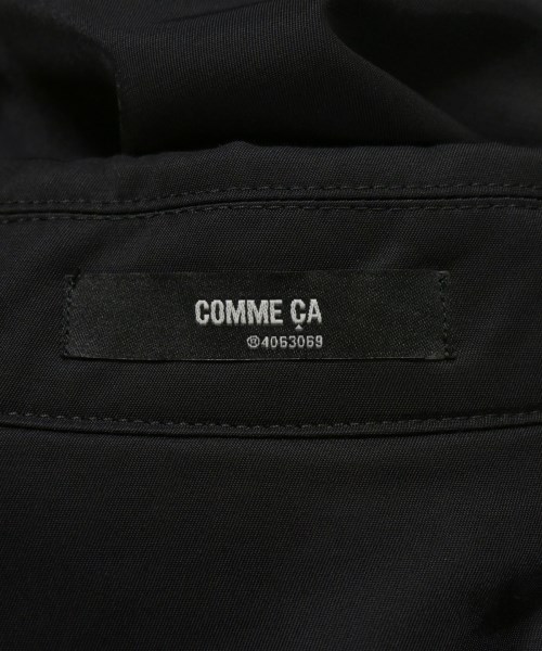 COMME CA（コムサ）トレンチコート 黒 サイズ:15(XXL位) レディース/2200722872031