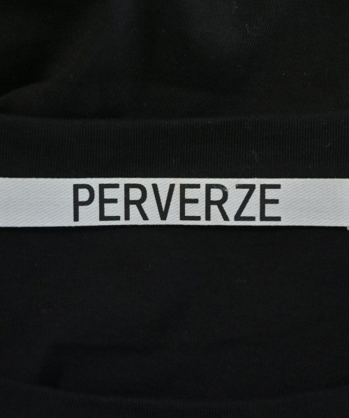 PERVERZE（パーバーズ）Tシャツ・カットソー 黒 サイズ:F レディース/2200616646137