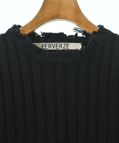 PERVERZE（パーバーズ）ニット・セーター 黒 サイズ:F レディース/2200629673052