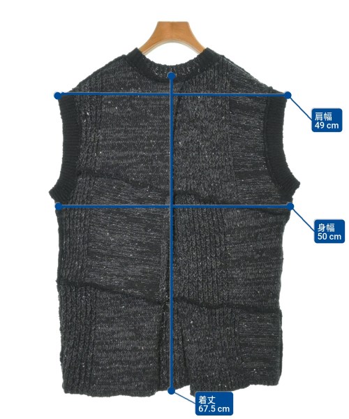 PERVERZE（パーバーズ）ベスト 黒 サイズ:F レディース/2200630968048