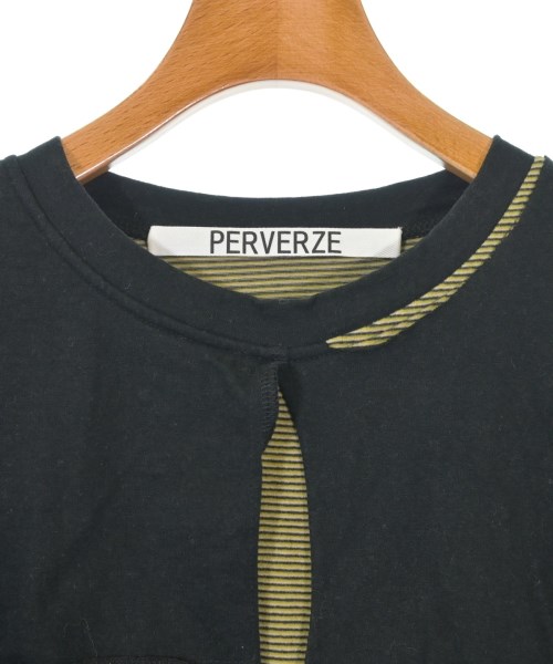 PERVERZE（パーバーズ）Tシャツ・カットソー 黒 サイズ:-(L位) レディース/2200615099118