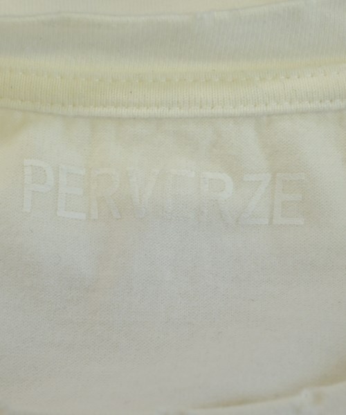 PERVERZE（パーバーズ）Tシャツ・カットソー 白 サイズ:F レディース/2200616924228