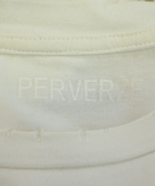 PERVERZE（パーバーズ）Tシャツ・カットソー 白 サイズ:F レディース/2200616924235