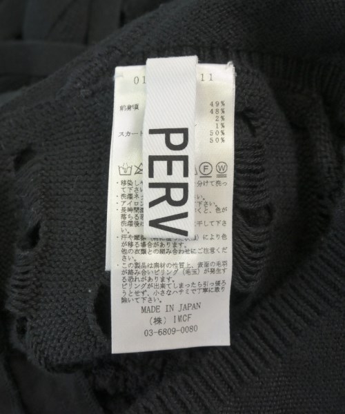 PERVERZE（パーバーズ）ワンピース 黒 サイズ:F レディース/2200619402013