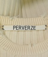 PERVERZE（パーバーズ）ニット・セーター 白 サイズ:F レディース/2200619709044