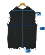 PERVERZE（パーバーズ）ベスト 黒 サイズ:F レディース/2200620660099