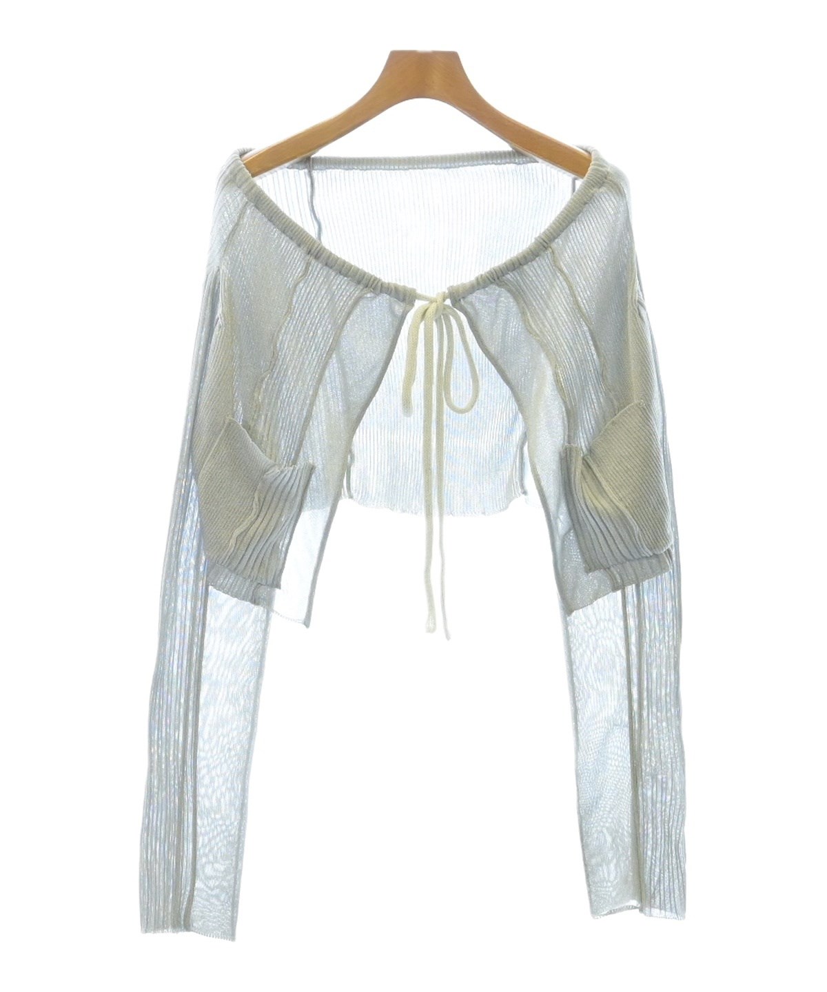 パーバーズ　perversカーディガン PERVERZE（パーバーズ）の「Double Face V Neck Knit Cardigan