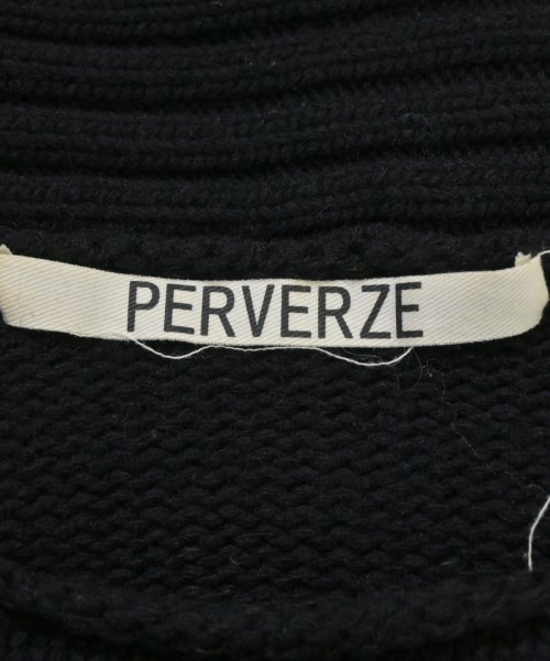 PERVERZE（パーバーズ）ニット・セーター 黒 サイズ:F レディース/2200672051029