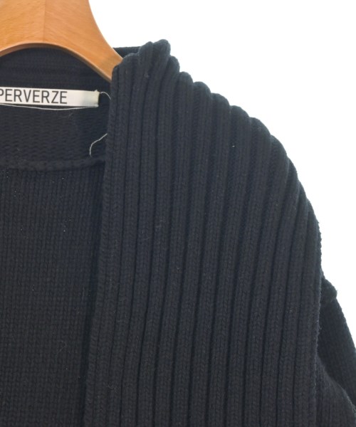 PERVERZE（パーバーズ）ニット・セーター 黒 サイズ:F レディース/2200672051029