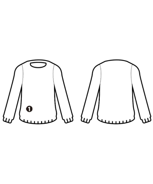 PERVERZE（パーバーズ）カーディガン 黒 サイズ:F レディース/2200672664038