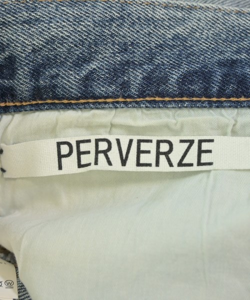 PERVERZE（パーバーズ）デニムパンツ 青 サイズ:F レディース/2200670259038