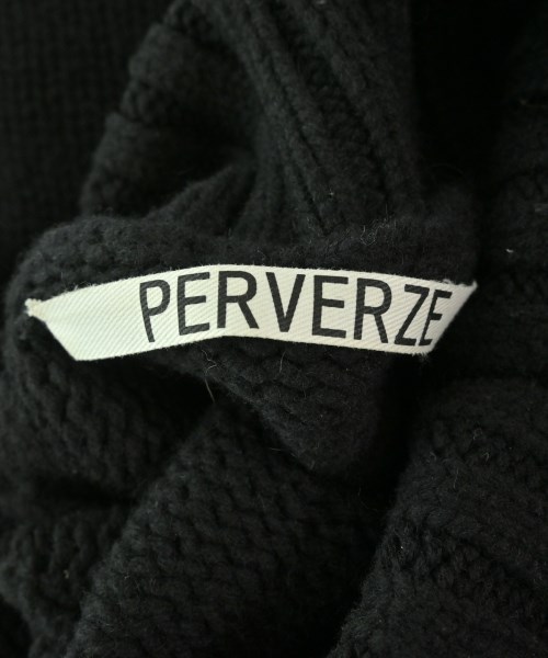 PERVERZE（パーバーズ）ニット・セーター 黒 サイズ:F レディース/2200695555108