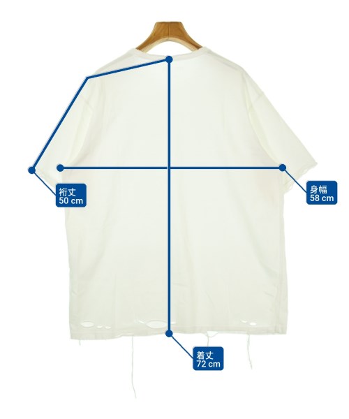 PERVERZE（パーバーズ）Tシャツ・カットソー 白 サイズ:F レディース/2200708180020