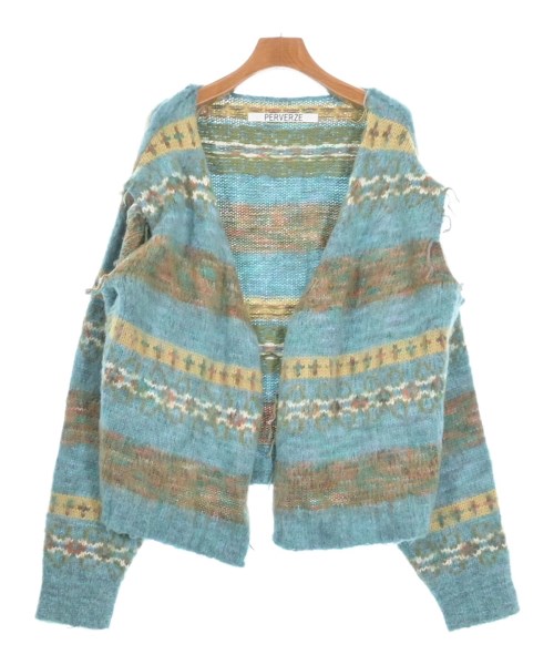 PERVERZE(パーバーズ)カーディガン 青 サイズ:F/2200645948011