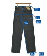 PERVERZE（パーバーズ）デニムパンツ 黒 サイズ:1(S位) レディース/2200637516037