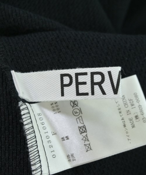 PERVERZE（パーバーズ）ノースリーブ 黒 サイズ:F レディース/2200644049191