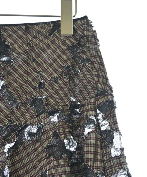 PERVERZE（パーバーズ）ひざ丈スカート 黒 サイズ:M レディース/2200634240065