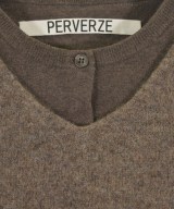PERVERZE（パーバーズ）ニット・セーター 茶 サイズ:F レディース/2200634240089