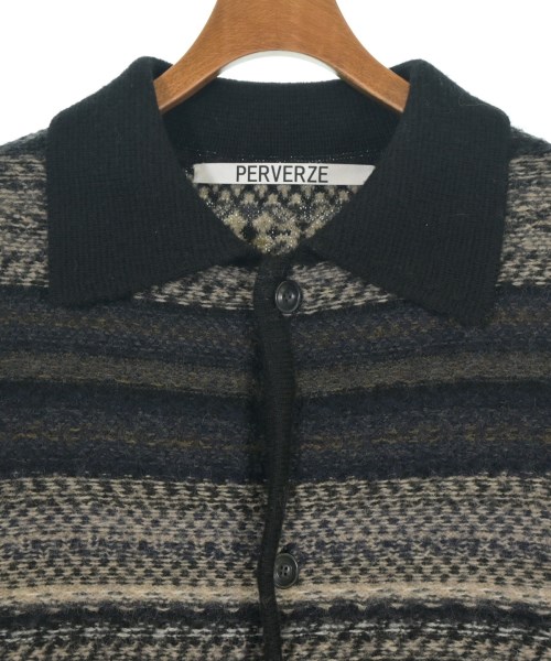 PERVERZE（パーバーズ）ニット・セーター 黒 サイズ:F メンズ/2200651643023