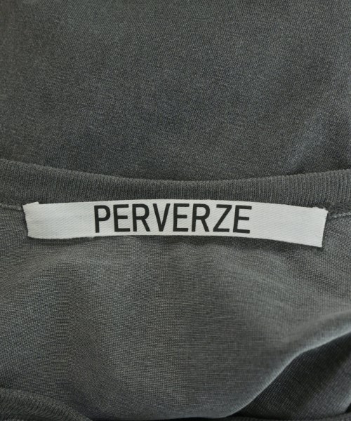 PERVERZE（パーバーズ）Tシャツ・カットソー グレー サイズ:F レディース/2200651643092