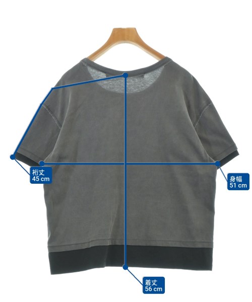 PERVERZE（パーバーズ）Tシャツ・カットソー グレー サイズ:F レディース/2200651643092