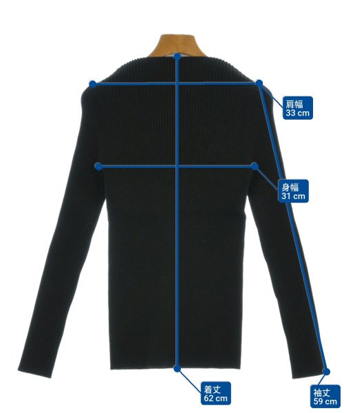 PERVERZE（パーバーズ）ニット・セーター 黒 サイズ:F レディース/2200652601053