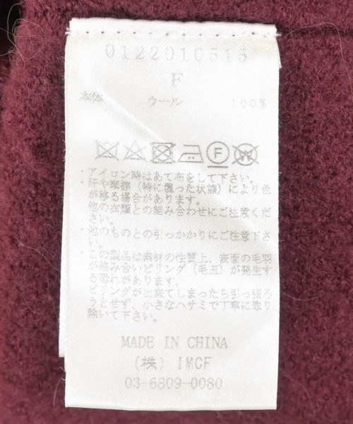 PERVERZE（パーバーズ）その他 赤 サイズ:F レディース/2200704006034