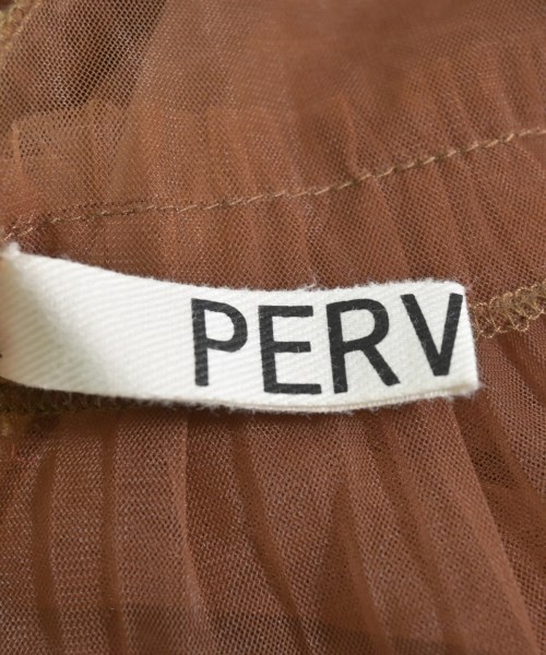 PERVERZE（パーバーズ）カジュアルシャツ 茶 サイズ:F レディース/2200662860518
