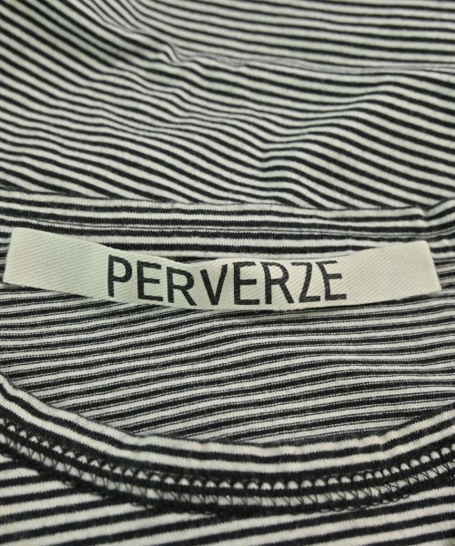 PERVERZE（パーバーズ）Tシャツ・カットソー 黒 サイズ:F レディース/2200667289093
