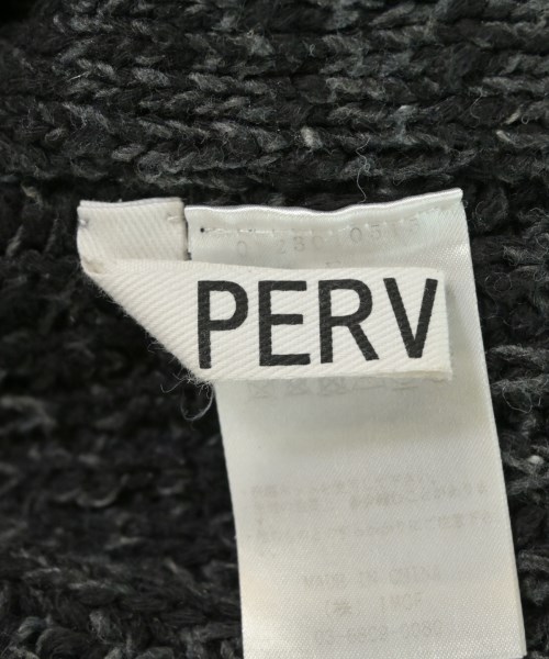 PERVERZE（パーバーズ）ベスト グレー サイズ:F レディース/2200734068064