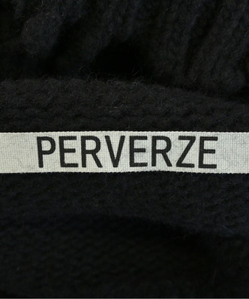 PERVERZE（パーバーズ）ニット・セーター 黒 サイズ:F レディース/2200721733036