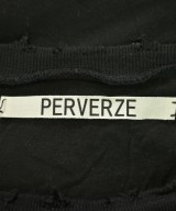 PERVERZE（パーバーズ）Tシャツ・カットソー 黒 サイズ:F レディース/2200725081188