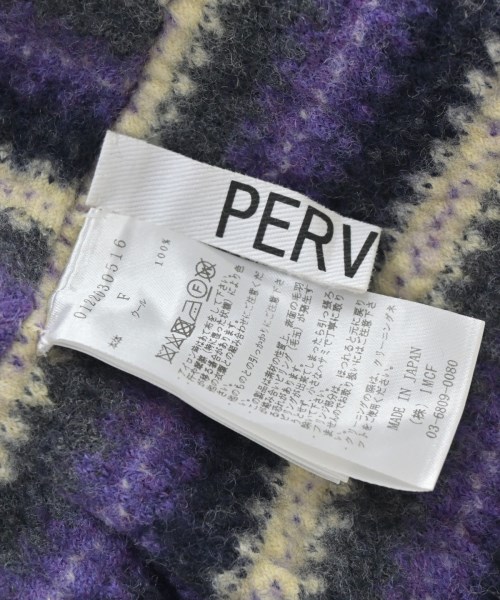 PERVERZE（パーバーズ）マフラー 紫 サイズ:F レディース/2200728371149